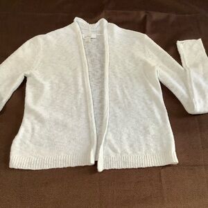 Lilly Pulitzer Faretta Slub Knit Long Sleeve Cropped Cardigan  XXS (0132)